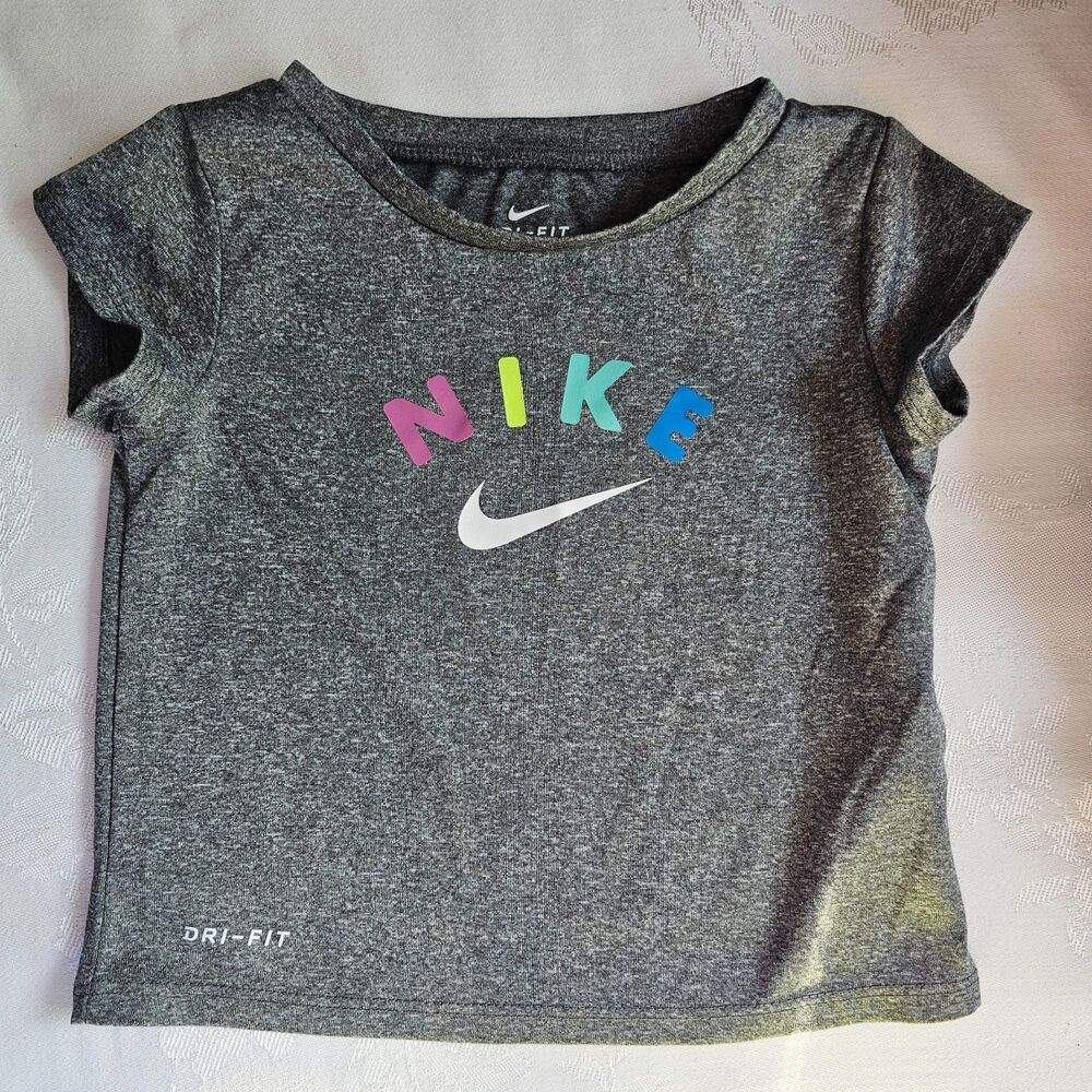 Nike Dri-Fit Swoosh T-Shirt Baby Girl or Unisex sz 24 mo